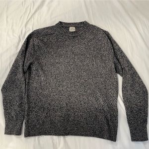 J Crew Rugged Merino Wool Crewneck Sweater size large